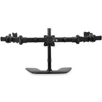 StarTech.com Dreifach Monitorhalterung - Schwenkbar - Klemme - 24 kg - 33 cm (13") - 68,6 cm (27") - 100 x 100 mm - Schwarz