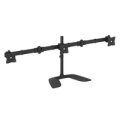 StarTech.com Dreifach Monitorhalterung - Schwenkbar - Klemme - 24 kg - 33 cm (13") - 68,6 cm (27") - 100 x 100 mm - Schwarz