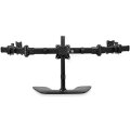 StarTech.com Dreifach Monitorhalterung - Schwenkbar - Klemme - 24 kg - 33 cm (13") - 68,6 cm (27") - 100 x 100 mm - Schwarz