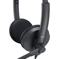 Dell Stereoheadset – WH1022 - Kabelgebunden - Anrufe/Musik - 20 - 20000 Hz - 120 g - Kopfhörer - Schwarz