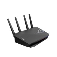 ASUS ROG STRIX GS-AX5400 - Wi-Fi 6 (802.11ax) - Dual-Band (2,4 GHz/5 GHz) - Eingebauter Ethernet-Anschluss - Schwarz - Tabletop-Router