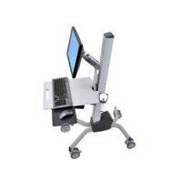 Ergotron Neo-Flex LCD Cart - Multimedia-Wagen/Trolley - Grau - Aluminium - Kunststoff - Stahl - Zink - Flachbildschirm - 11,8 kg - 68,6 cm (27")