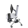 Ergotron Neo-Flex LCD Cart - Multimedia-Wagen/Trolley - Grau - Aluminium - Kunststoff - Stahl - Zink - Flachbildschirm - 11,8 kg - 68,6 cm (27")