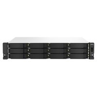 QNAP TS-1264U-RP - NAS - Rack (2U) - 8 GB - DDR4 - 0 TB -...