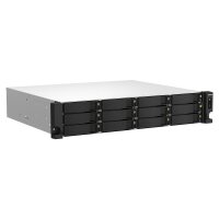 QNAP TS-1264U-RP - NAS - Rack (2U) - 8 GB - DDR4 - 0 TB -...