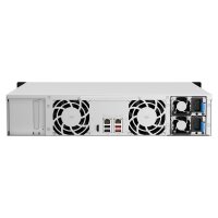 QNAP TS-1264U-RP - NAS - Rack (2U) - 8 GB - DDR4 - 0 TB - QNAP QTS