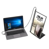 ASUS ZenScreen MB16ACE - 39,6 cm (15.6") - 1920 x 1080 Pixel - Full HD - LED - 5 ms - Grau