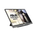 ASUS ZenScreen MB16ACE - 39,6 cm (15.6") - 1920 x 1080 Pixel - Full HD - LED - 5 ms - Grau