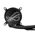 ASUS ROG Ryuo III 240 ARGB - Flüssigkeitskühlung - 12 cm - 2200 RPM - 36,45 dB - 70,07 cfm - Schwarz