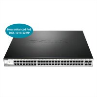 D-Link PoE Switch DGS-1210-52MP 52 Port - Switch -...