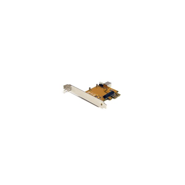 StarTech.com PCI Express auf Mini PCI Express Adapter Karte - PCIe - Mini PCIe - 0 - 55 °C - -20 - 85 °C - 5 - 95% - 14 mm