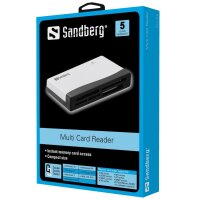 SANDBERG Multi Card Reader - CF - MMC - Speicherstick...