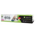 Techly Wandhalterung für LCD TV LED 40"-65" ,Ultra slim fix, schwarz, Wandabstand 22