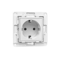 Shelly Wall Socket EU - Typ E - Weiß - 1 Stück(e) - 70 mm - 40 mm - 70 mm