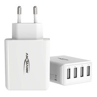 Ansmann USB Charger wh 5V DC/3000mA/30W/4xUSB