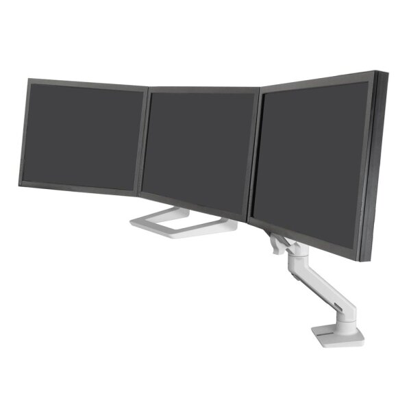 Ergotron HX Triple-Monitor Bogen-Kit - Weiß - 4,6 kg - Wand - 75 x 75,100 x 100 mm - 61 cm (24") - -75 - 75°