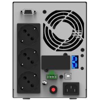 PowerWalker VFI 1000 AT - Doppelwandler (Online) - 1 kVA - 900 W - Reiner Sinus - 80 V - 300 V