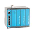 Insys Microelectronics icom MRX5 LAN - mod. LAN-Router - Ethernet-WAN - Schnelles Ethernet - Blau - Grau