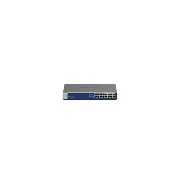 Netgear GS516UP - Unmanaged - Gigabit Ethernet (10/100/1000) - Vollduplex - Power over Ethernet (PoE) - Rack-Einbau