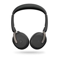 Jabra Evolve2 65 Flex - Verkabelt & Kabellos - 20 - 20000 Hz - Büro/Callcenter - 136 g - Kopfhörer - Schwarz
