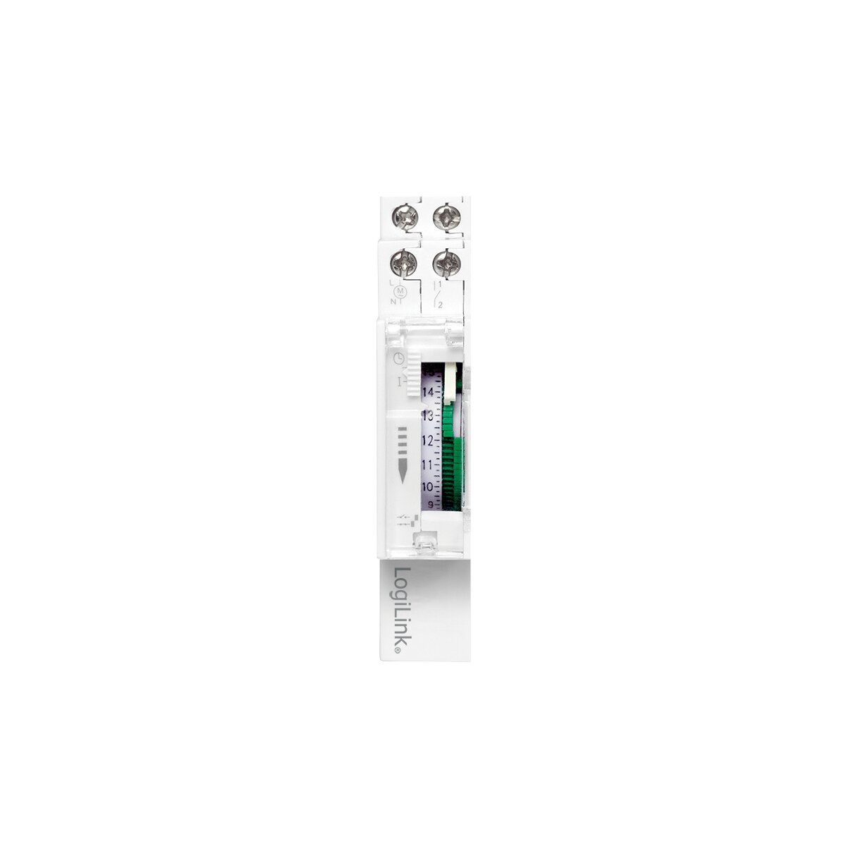 LogiLink ET0009 - Tages-/Wochenzeitschaltuhr - Weiß - IP20 - 220 - 240 V - 50 - 60 Hz - 0,5 W