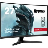 Iiyama G-MASTER Tauche komplett in das Spiel ein mit dem 27" (68.5 cm) Curved Monitor G2766HSU-B1 und intergrierter FreeSync Premium Technologie - 68,6 cm (27") - 1920 x 1080 Pixel - Full HD - LED - 1 ms - Schwarz
