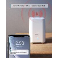 Anker Innovations Security Home Alarm System Motion Sensor 100# Coverage 30 ft Range 2-Year Battery