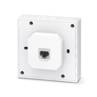 TP-LINK Omada AX3000 Wall Plate WiFi 6 Access Point - 2,4 GHz - 5 GHz - 3000 Mbit/s - SNMP - SSH - WPA-Enterprise - WPA2-Enterprise - 10,100,1000 Mbit/s