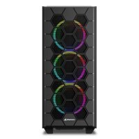 Sharkoon RGB HEX - Desktop - PC - Schwarz - ATX - micro...