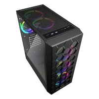 Sharkoon RGB HEX - Desktop - PC - Schwarz - ATX - micro ATX - Mini-ITX - Gaming - Multi