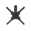 StarTech.com TV-Wandhalterung vollbeweglich - 35 kg (32-55 Zoll) VESA-Displays - Universal-Flachbildfernseher Monitorhalter mit niedrigem Profil - Heavy Duty - einstellbarer Schwenkarm - 100 x 100 mm - 400 x 400 mm - -12 - 2° - -90 - 90° - Stahl - Schwarz