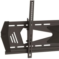 StarTech.com Flache Flachbildfernseher Wandhalterung - Kippbar - für 37" bis 70" TV - Diebstahlsicherung - 190,5 cm (75 Zoll) - 200 x 200 mm - 800 x 400 mm - -5 - 10° - Stahl - Schwarz