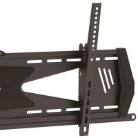 StarTech.com Flache Flachbildfernseher Wandhalterung - Kippbar - für 37" bis 70" TV - Diebstahlsicherung - 190,5 cm (75") - 300 x 200 mm - 800 x 400 mm - -5 - 10° - Stahl - Schwarz