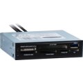 Inter-Tech CI-01 - CF - Speicherstick (MS) - MicroDrive - MicroSD (TransFlash) - MMC - MS Duo - MS Micro (M2) - MS PRO - MS... - Schwarz - 3.5" - 5000 Mbit/s - USB 3.2 Gen 1 (3.1 Gen 1) - 110 mm