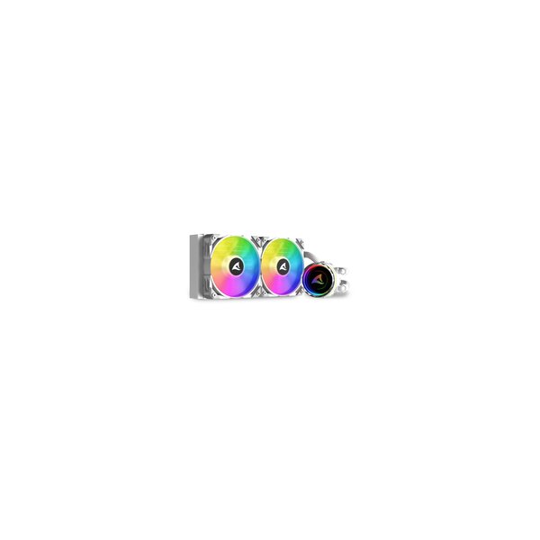 Sharkoon S80 RGB - All-in-One-Flüssigkeitskühler - 12 cm - 600 RPM - 2000 RPM - 35 dB - 131,93 m³/h