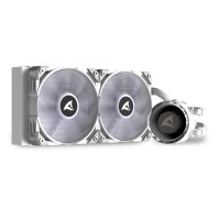 Sharkoon S80 RGB - All-in-One-Flüssigkeitskühler - 12 cm - 600 RPM - 2000 RPM - 35 dB - 131,93 m³/h
