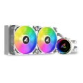 Sharkoon S80 RGB - All-in-One-Flüssigkeitskühler - 12 cm - 600 RPM - 2000 RPM - 35 dB - 131,93 m³/h