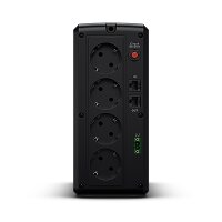 CyberPower Systems CyberPower UT1200EG Line-Interactive USV 1200VA/700W LED - AVR - USB (HID) - Kontaktschnittstelle - Ausgang (4) Schuko - Line-Interaktiv - 1,2 kVA - 700 W - Sine - 165 V - 290 V