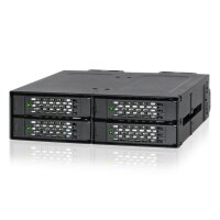 Icy Dock MB699VP-B - Schwarz - Metall - 15 mm - 2...