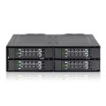 Icy Dock MB699VP-B - Schwarz - Metall - 15 mm - 2 Lüfter - 4 cm - 32 Gbit/s