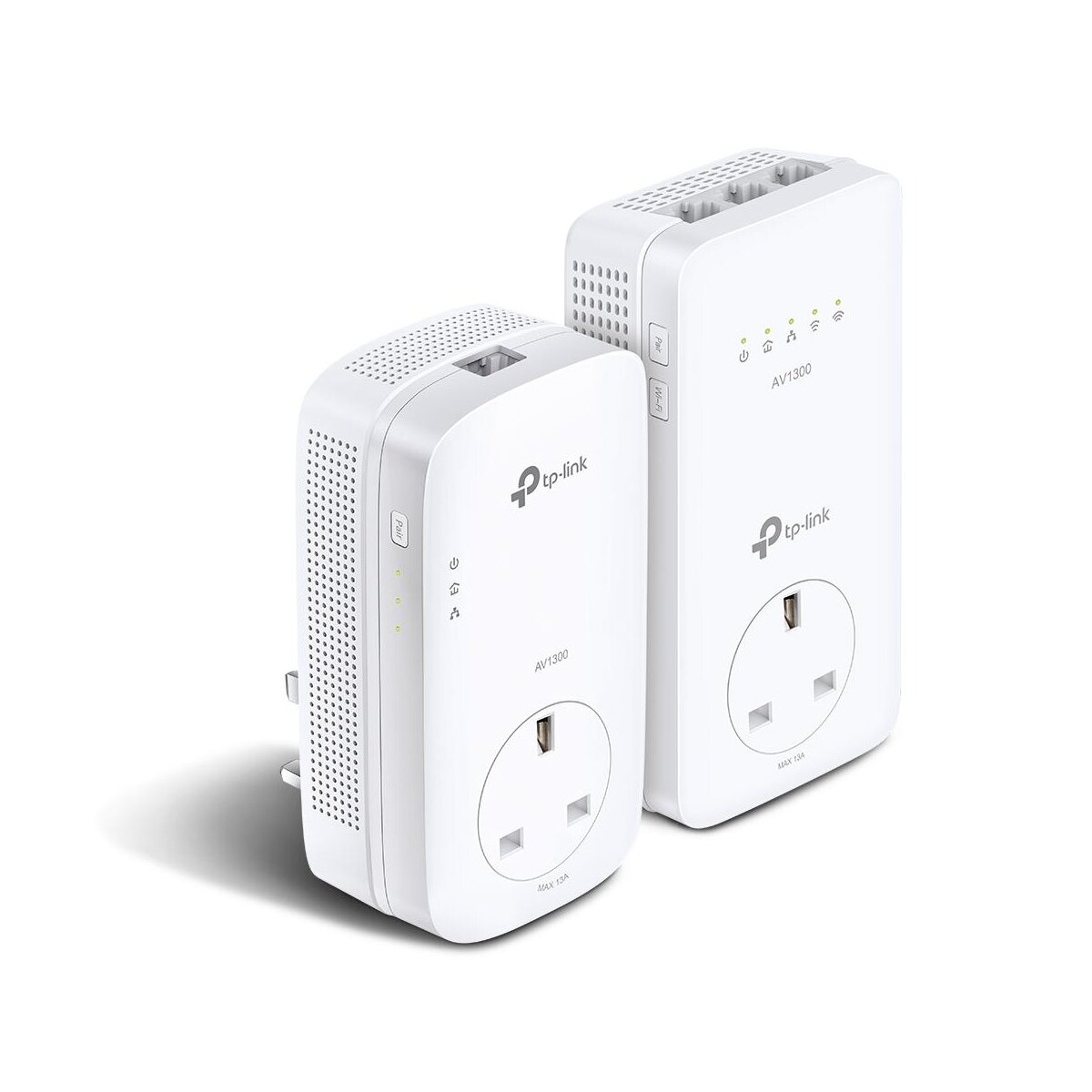 TP-LINK AV1300-AC1200-Gigabit-WLAN-Powerline-KIT mit Steckdose - 300 Mbit/s - IEEE 802.11a - IEEE 802.11ac - IEEE 802.11b - IEEE 802.11g - IEEE 802.11n - Type E/F - Gigabit Ethernet - 10,100,1000 Mbit/s - Wi-Fi 5 (802.11ac)