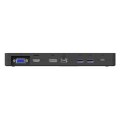 Fujitsu L100 USB Type-C Port Replicator 2 - Kabelgebunden - USB 3.2 Gen 1 (3.1 Gen 1) Type-C - 10,100,1000 Mbit/s - Schwarz - 219 mm - 75 mm