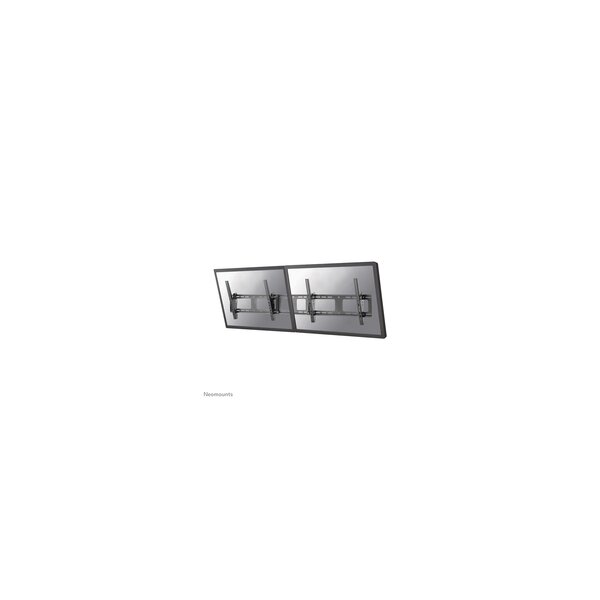 Neomounts NS-WMB200BLACK Menuboard-Wandhalterung 40-52" - neigbar - 101,6 cm (40") - 132,1 cm (52") - 200 x 200 mm - 600 x 400 mm - 0 - 20° - 6°