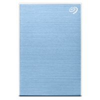 Seagate One Touch with Password 4TB Light Blue -...