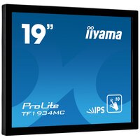 Iiyama ProLite TF1934MC-B7X - 48,3 cm (19 Zoll) - 1280 x 1024 Pixel - SXGA - LED - 14 ms - Schwarz