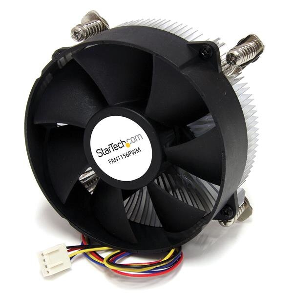 StarTech.com 95mm CPU-Lüfter mit Kühlkörper für LGA1156/1155 Sockel mit PVM - Kühler - Schwarz