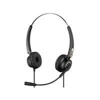 SANDBERG USB Office Headset Pro Stereo - Kabelgebunden - Büro/Callcenter - 20 - 20000 Hz - 115 g - Kopfhörer - Schwarz