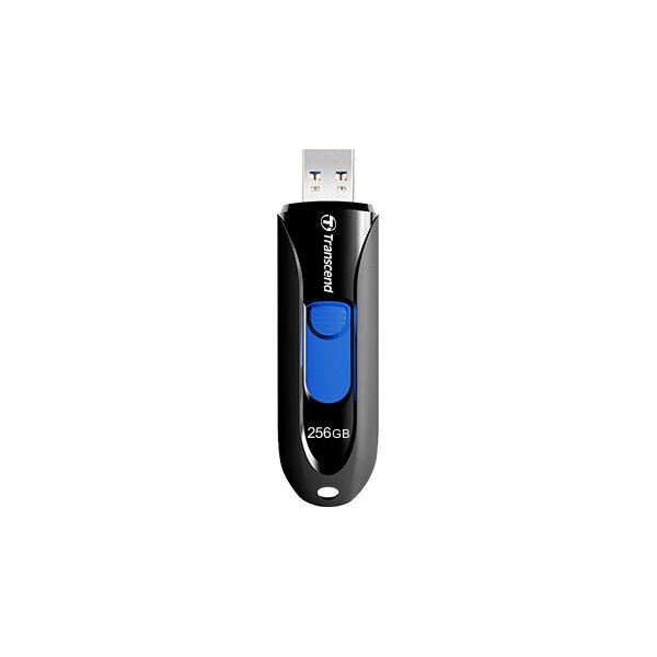 Transcend JetFlash 790 - 256 GB - USB Typ-A - 3.2 Gen 1 (3.1 Gen 1) - Ohne Deckel - 19 g - Schwarz
