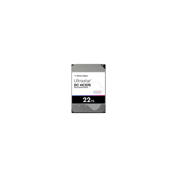 WD Ultrastar DH HC570 - 22 TB - 7200 RPM - 512 MB - 3.5" - SAS