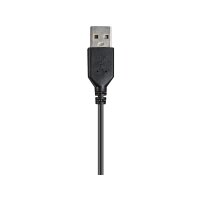 SANDBERG USB Chat Headset - Kopfhörer - Kopfband - Anrufe & Musik - Schwarz - Binaural - Knopf
